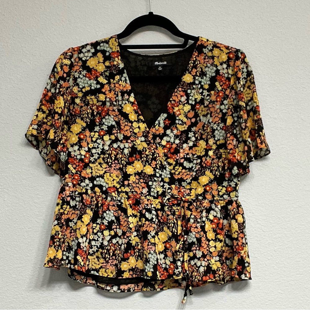 Madewell Floral Blouse